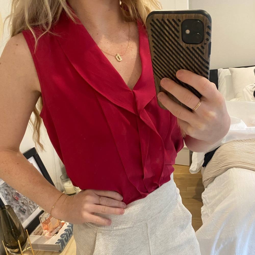 Rose Calvin Klein Blouse